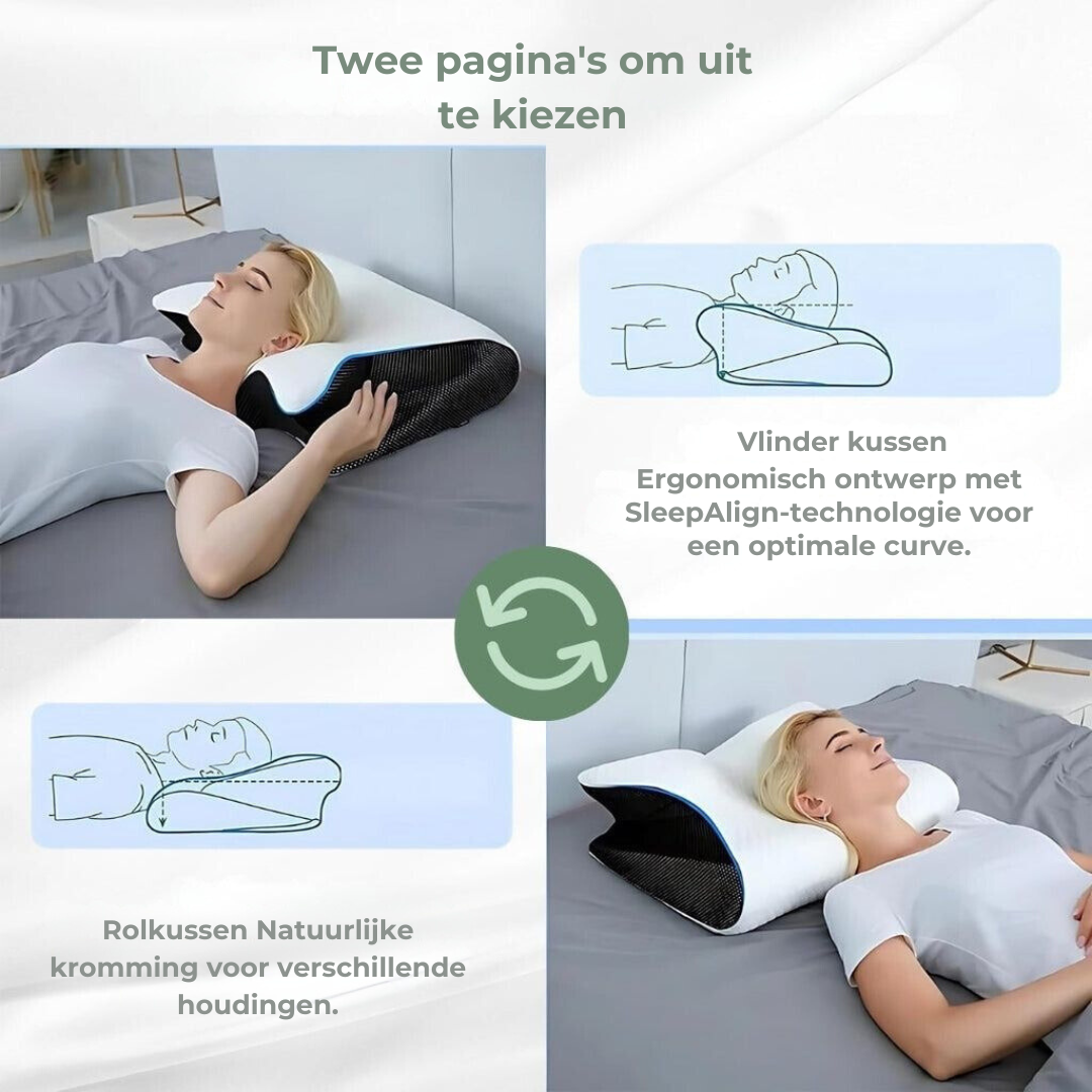 DreamAlign Orthopedic Contour Pillow - Neck & Shoulder Support