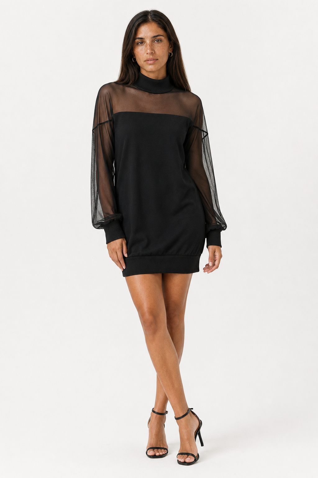 Elegant Long-Sleeve Dress