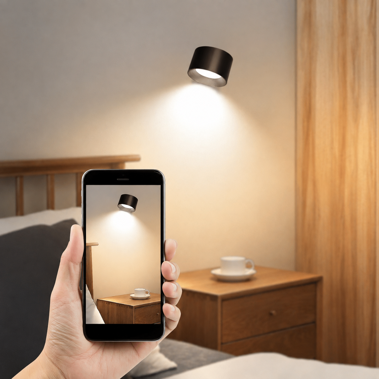Flexilight | 360° wireless rechargeable wall lamp