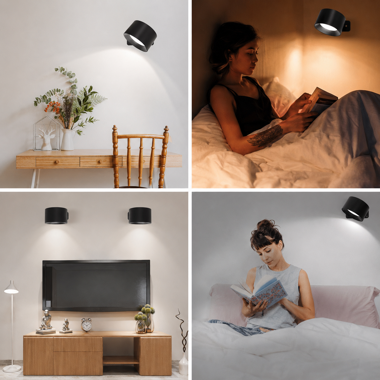 Flexilight | 360° wireless rechargeable wall lamp