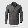 Men's Slim Fit Shirt - Casual Button-Down