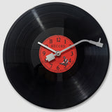 Vinylora Retro Vinyl Record Wall Clock - Silent Mechanism