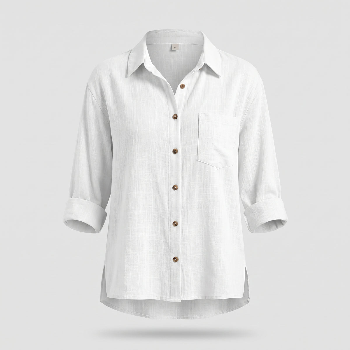Women's Relaxed Fit Shirt - Loose Casual Blouse