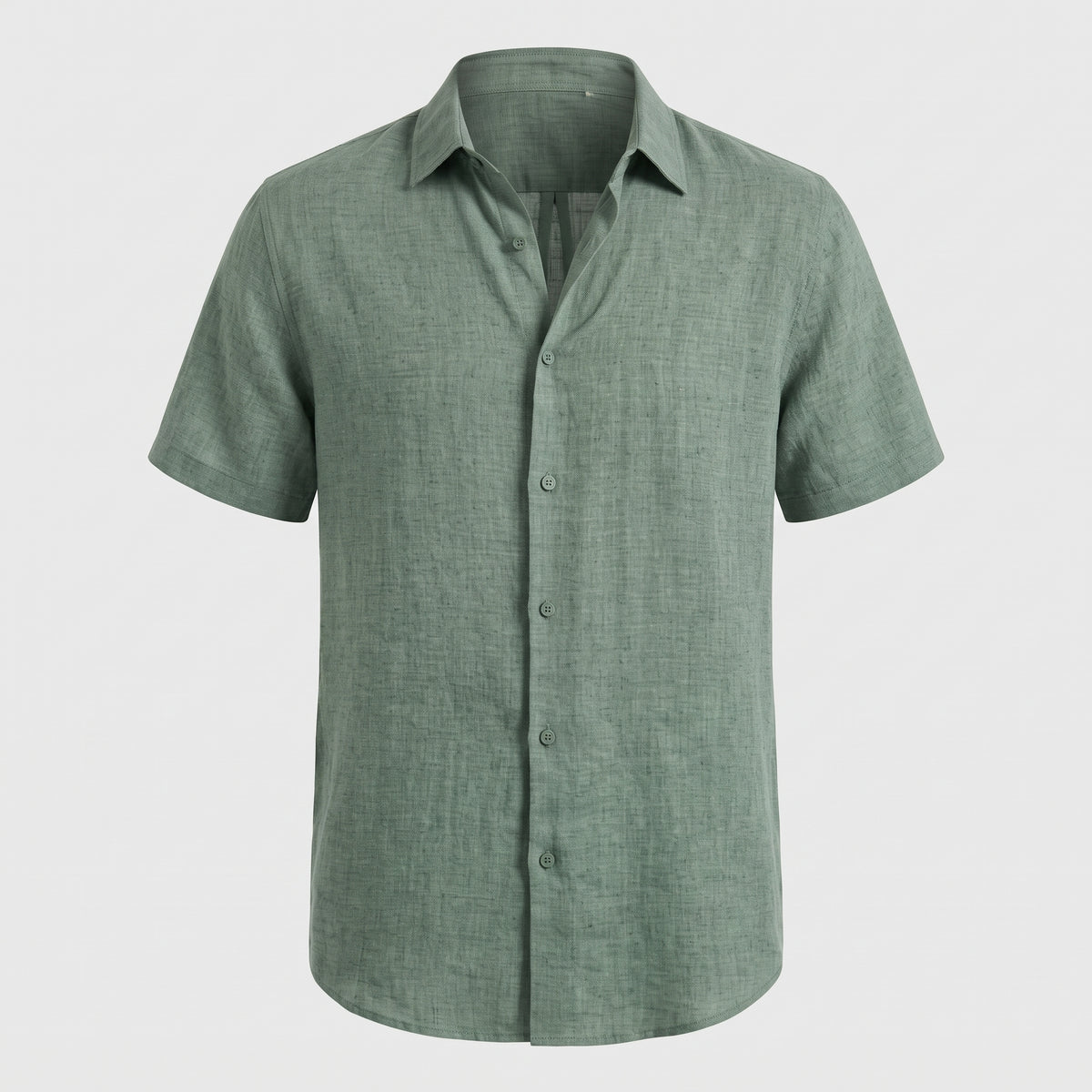 Men's Casual Short-Sleeve Shirt - Everyday Button-Up