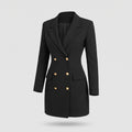 Women's Double-Breasted Blazer Dress
