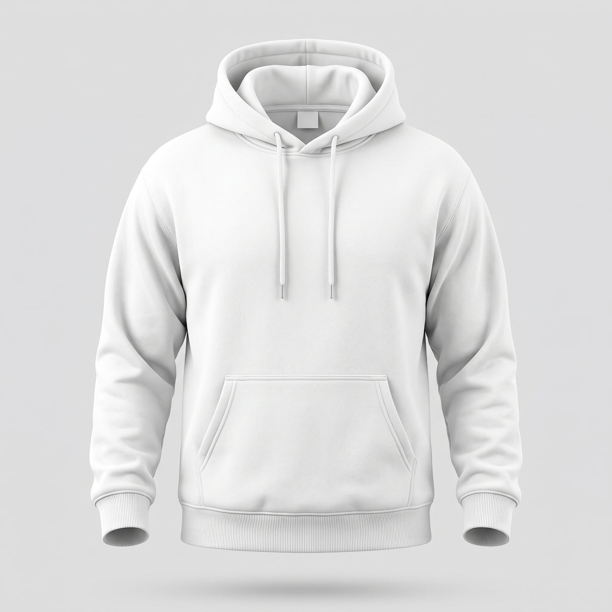 Men's Black Casual Hoodie - Everyday Pullover Hoodie
