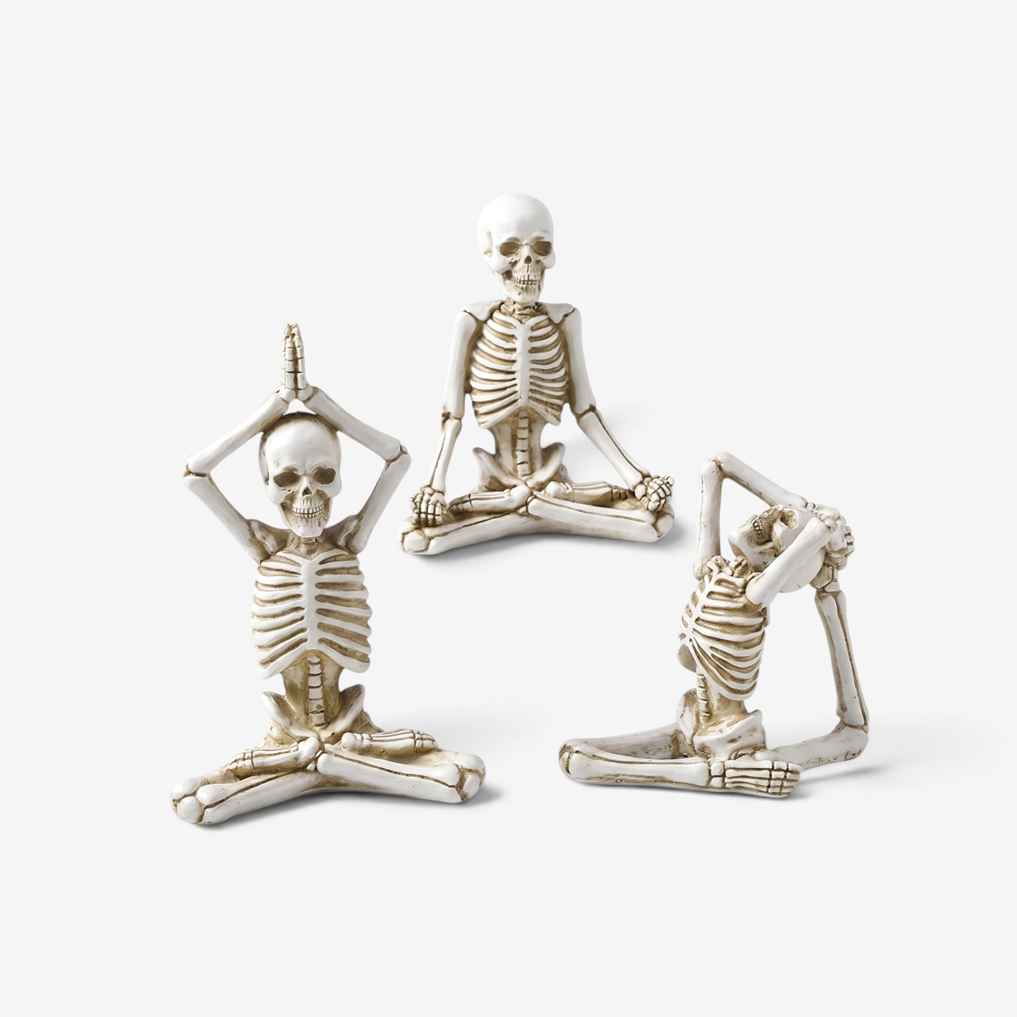 Halloween Skeleton Figurine Resin Decoration