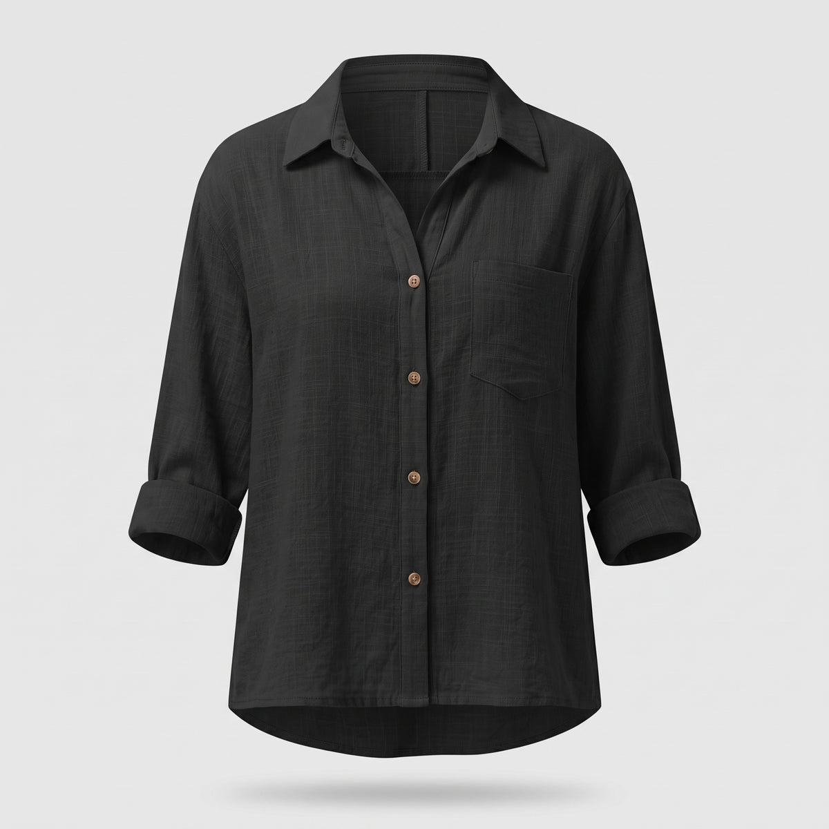 Women's Relaxed Fit Shirt - Loose Casual Blouse