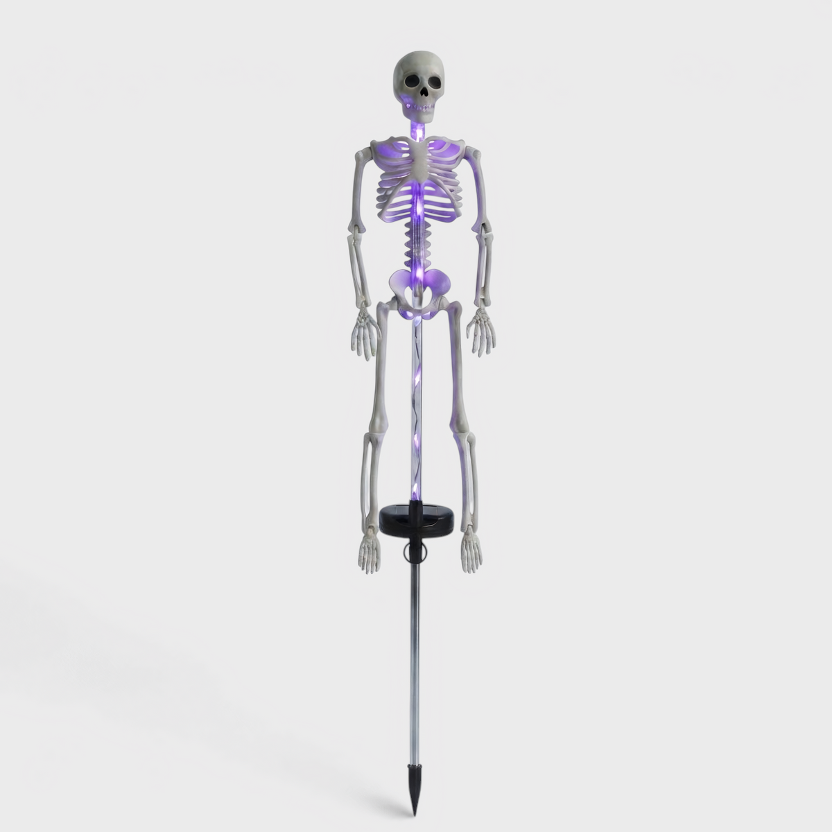 Solar Skeleton Garden Stake Light - LED Halloween Yard Decor