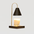 Marble Candle Warmer Lamp - Flameless Wax Melt Lamp with Timer
