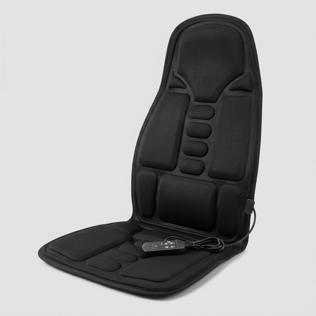 Heated Massage Seat Cushion with 8 Massage Zones - Car & Home