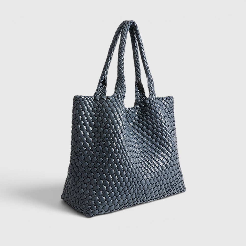 Pleciona torba shopper – luksusowa torebka o pojemnym fasonie