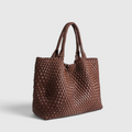 Pleciona torba shopper – luksusowa torebka o pojemnym fasonie