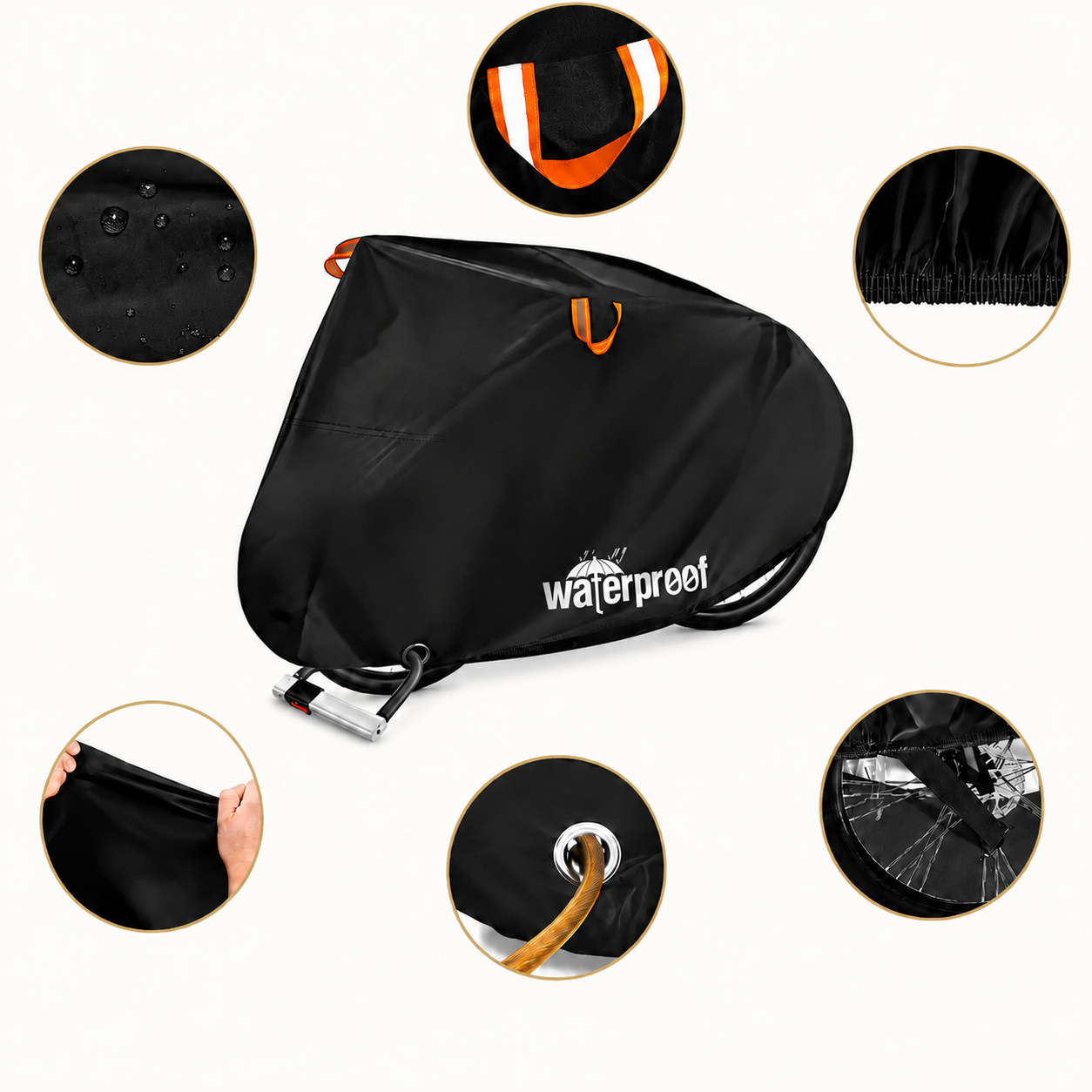 Heavy-Duty Motorcycle Cover - Weather-Resistant & Durable