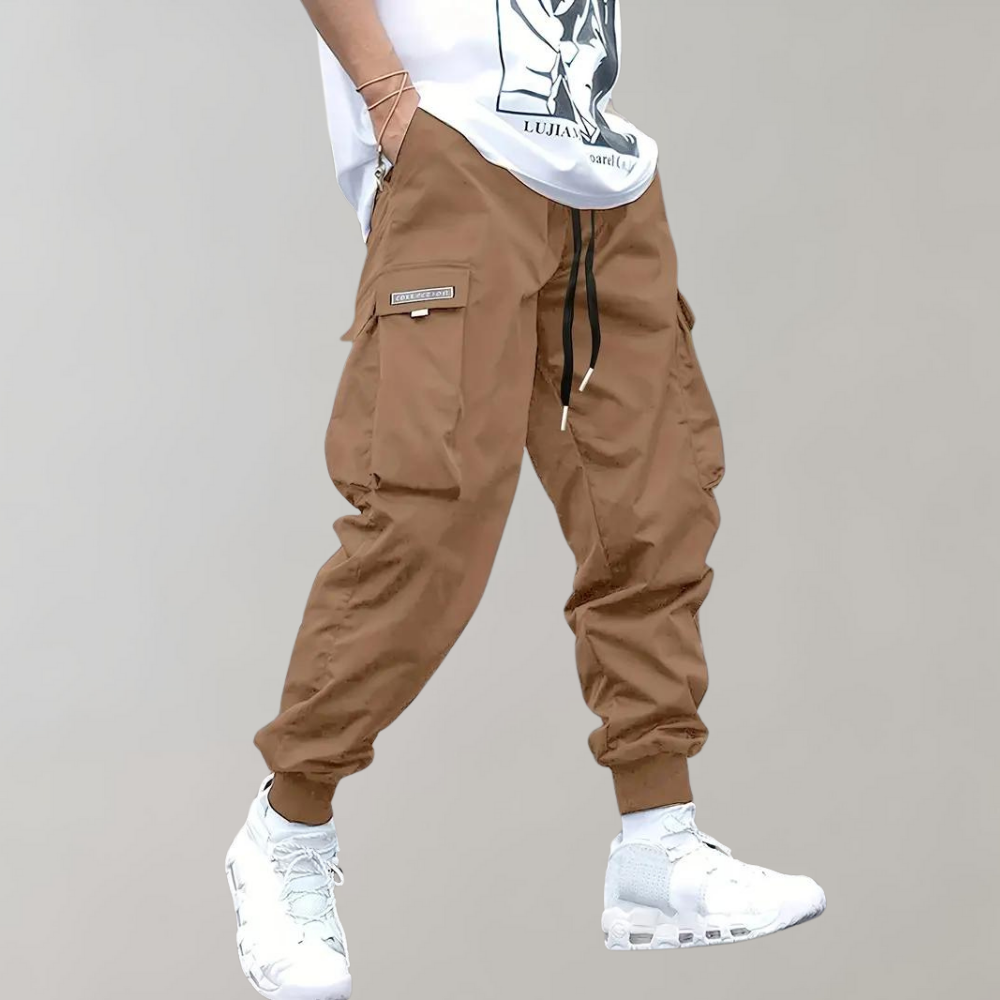 Men's Cargo Joggers - Relaxed Fit Sweatpants