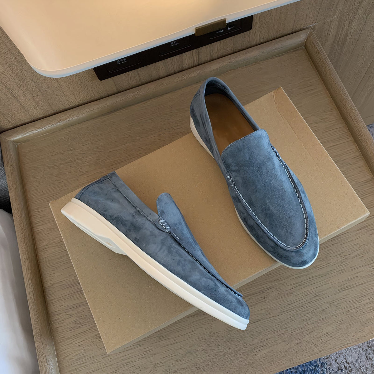 Men's Vintage Leather Loafers