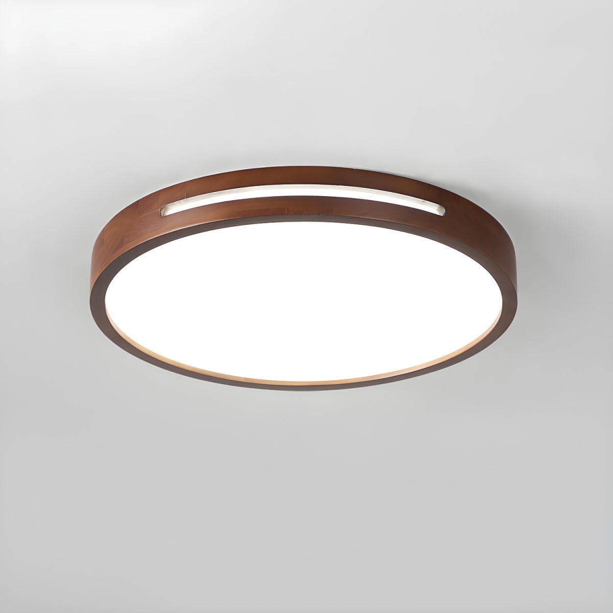 Kintaro - Wood Frame LED Flush Mount Ceiling Light