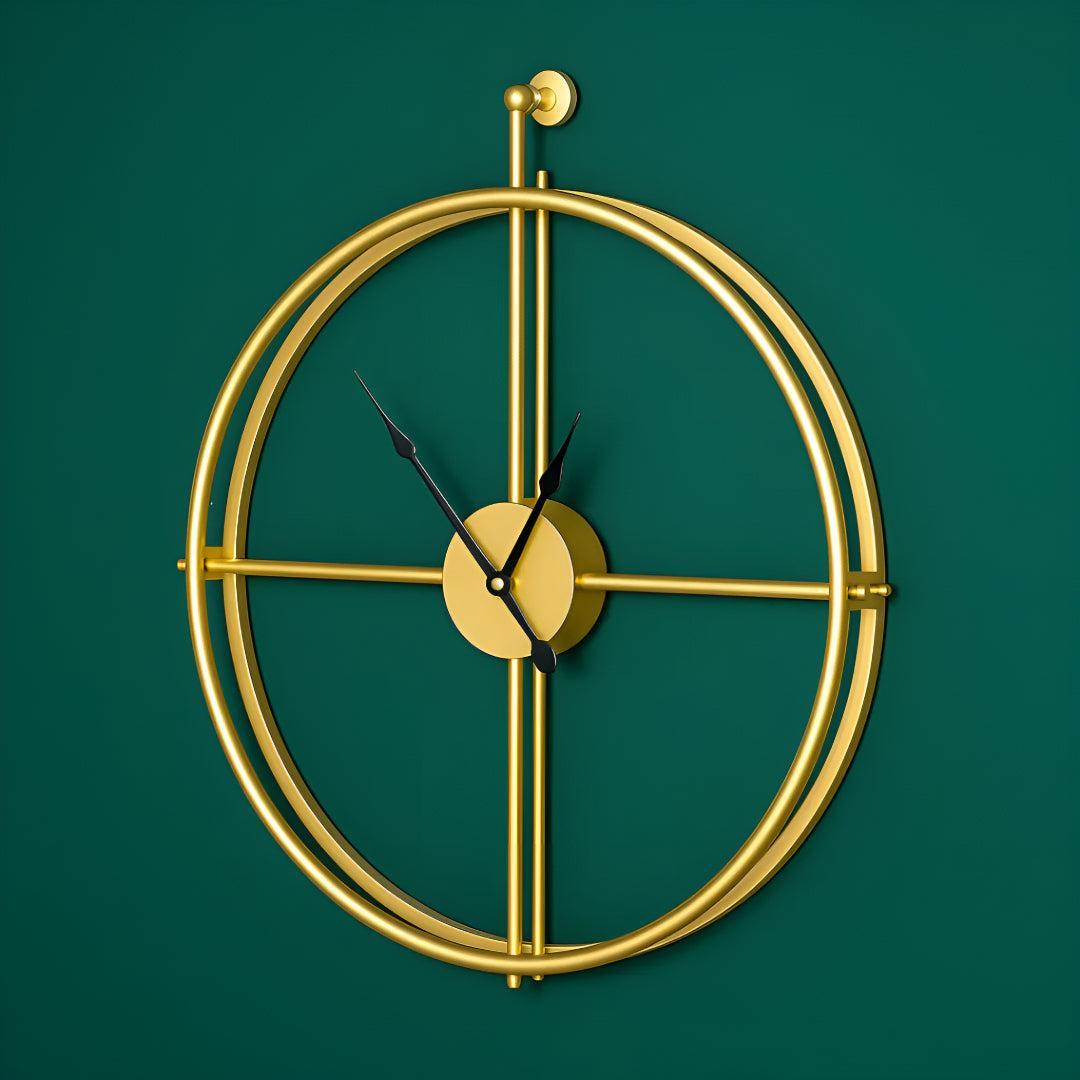 Large Silent Wall Clock - Modern Minimalist Design