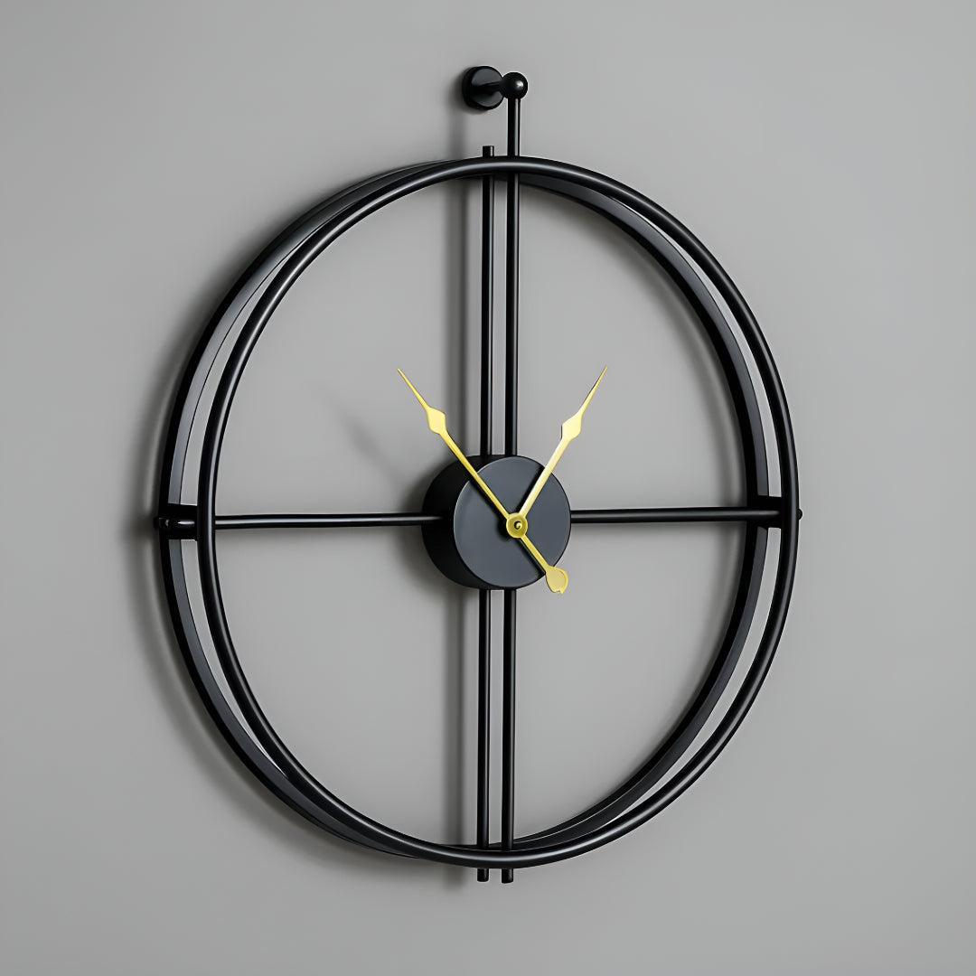 Large Silent Wall Clock - Modern Minimalist Design