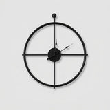 Large Silent Wall Clock - Modern Minimalist Design