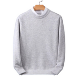 Men's Cashmere Knit Sweater - Soft Wool Pullover