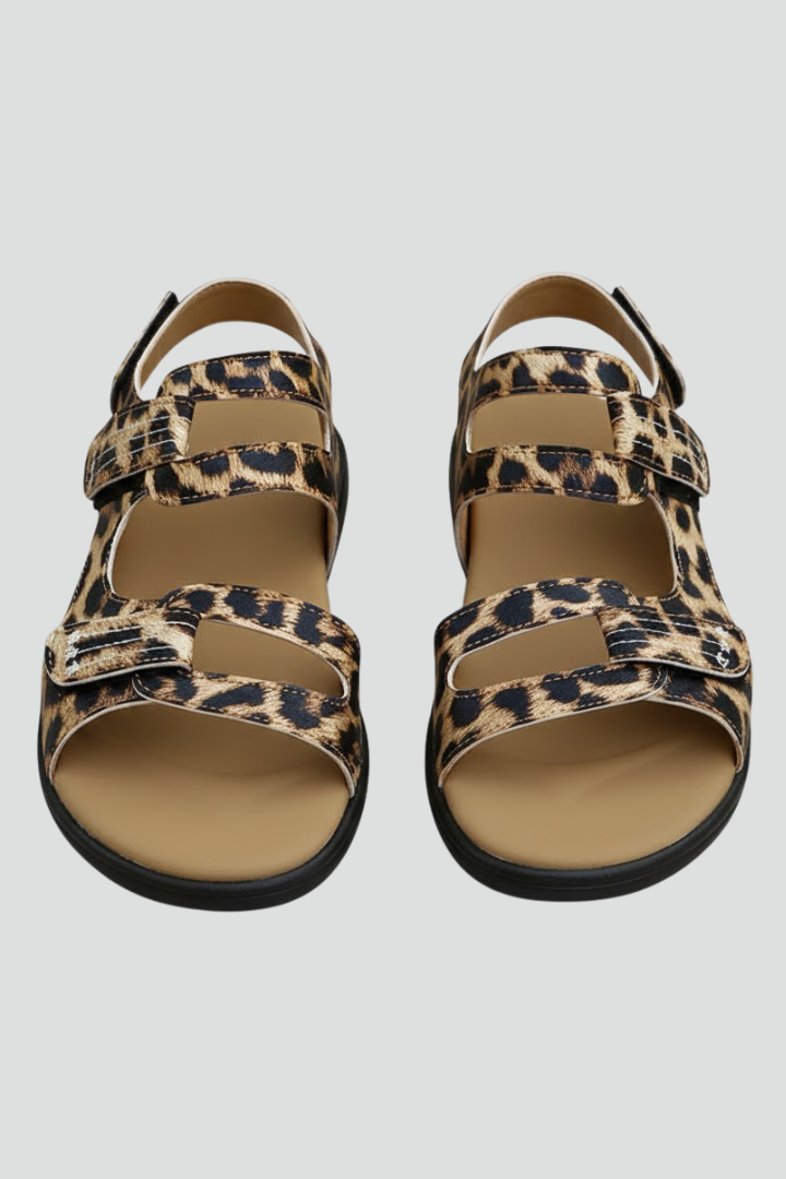 Women's Heeled Sandals – Open-Toe Summer Slip-On Shoes