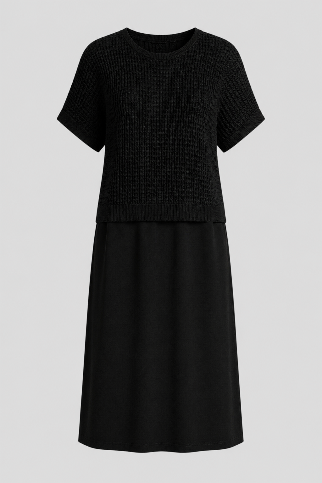 Luxury Two-Piece Layered Dress Set