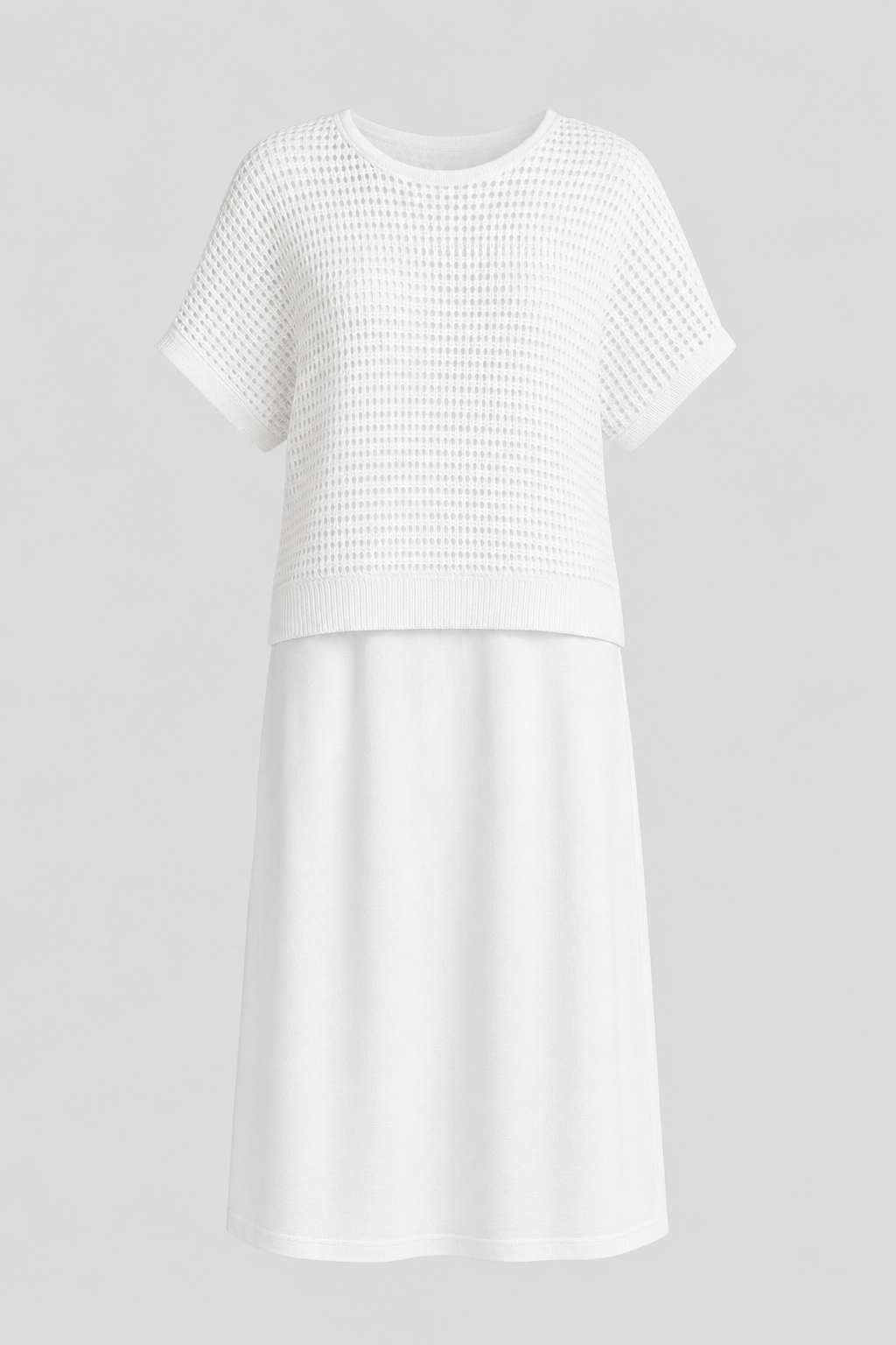 Luxury Two-Piece Layered Dress Set