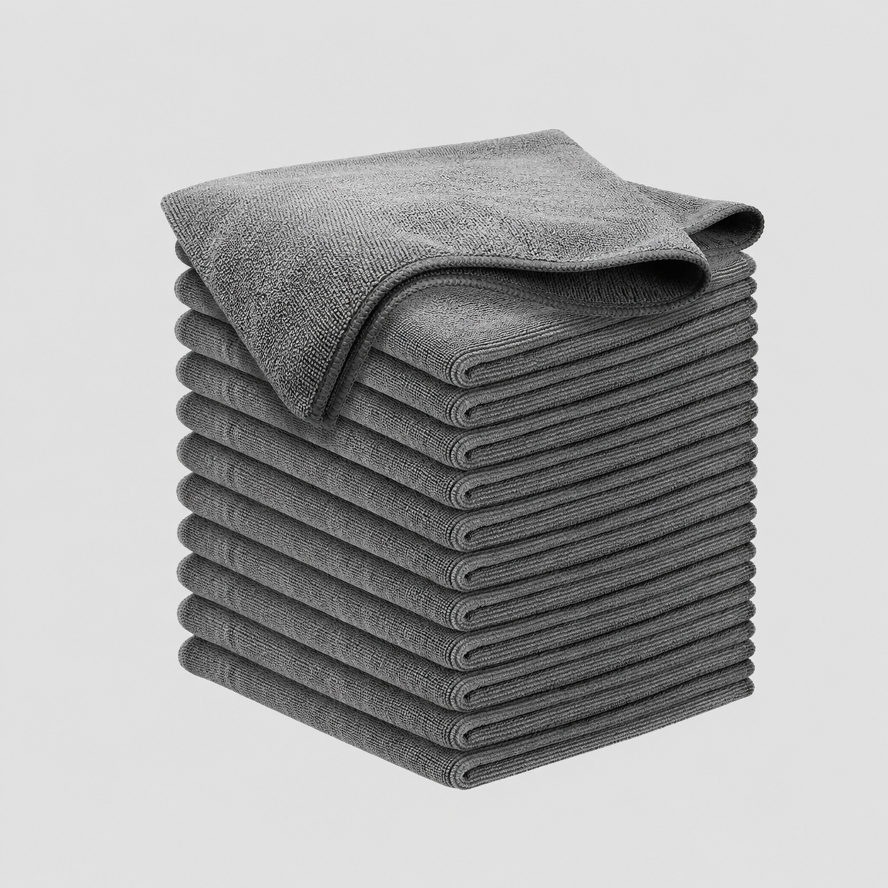 Microfiber Cloth Set for Car Cleaning (10 pieces)