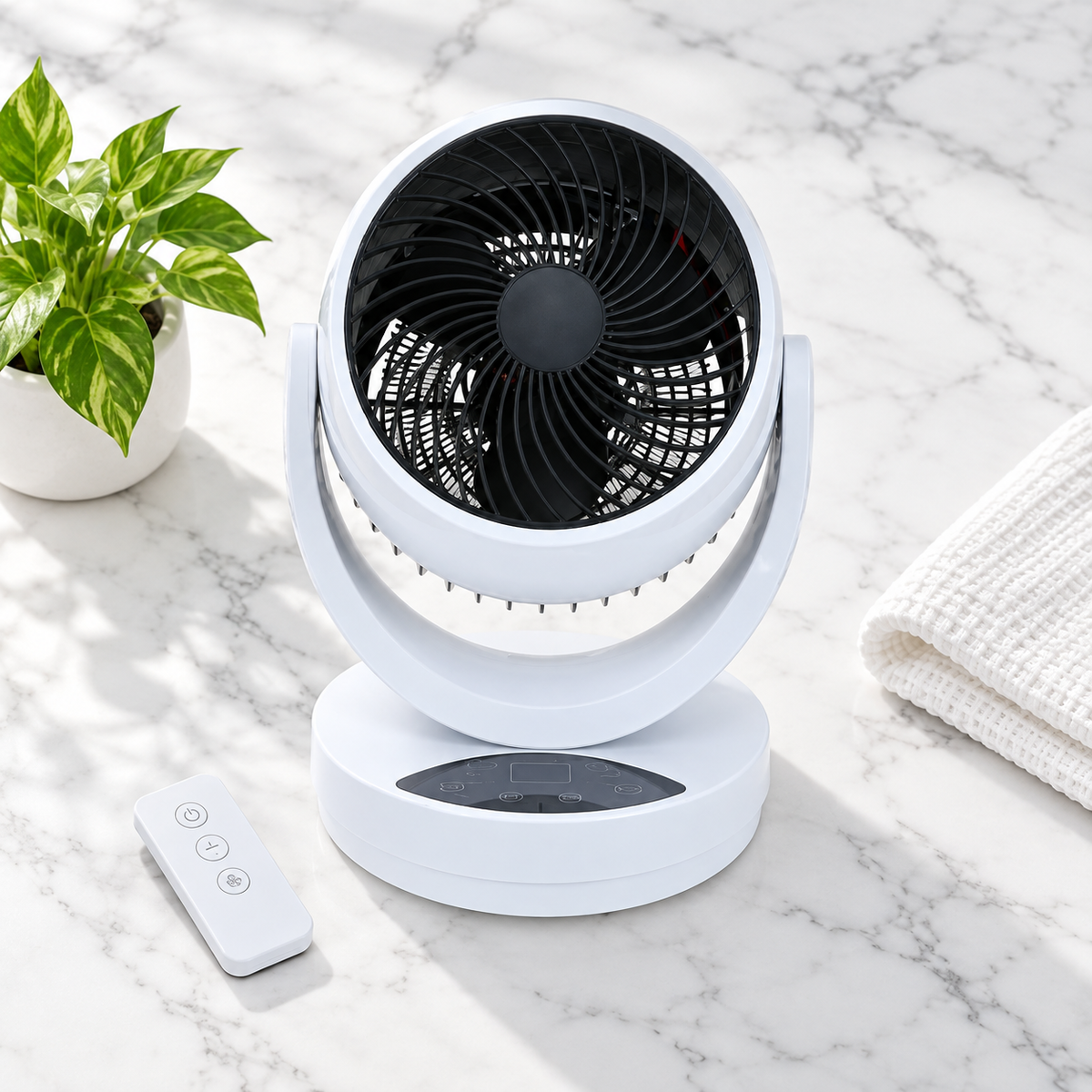 DualFlow 2-in-1 Space Heater and Fan 2000W