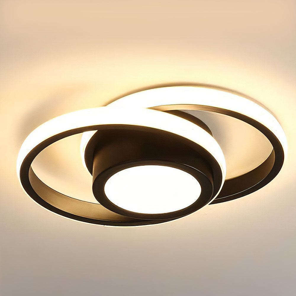 Ring Ceiling Light - Modern Warm Ambient Lighting