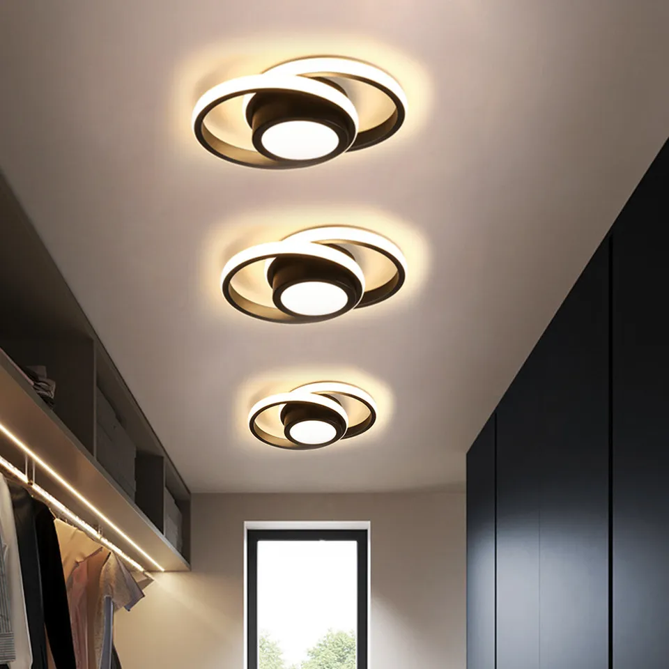 Ring Ceiling Light - Modern Warm Ambient Lighting