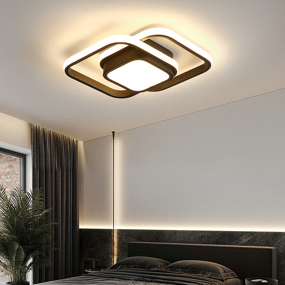 Ring Ceiling Light - Modern Warm Ambient Lighting