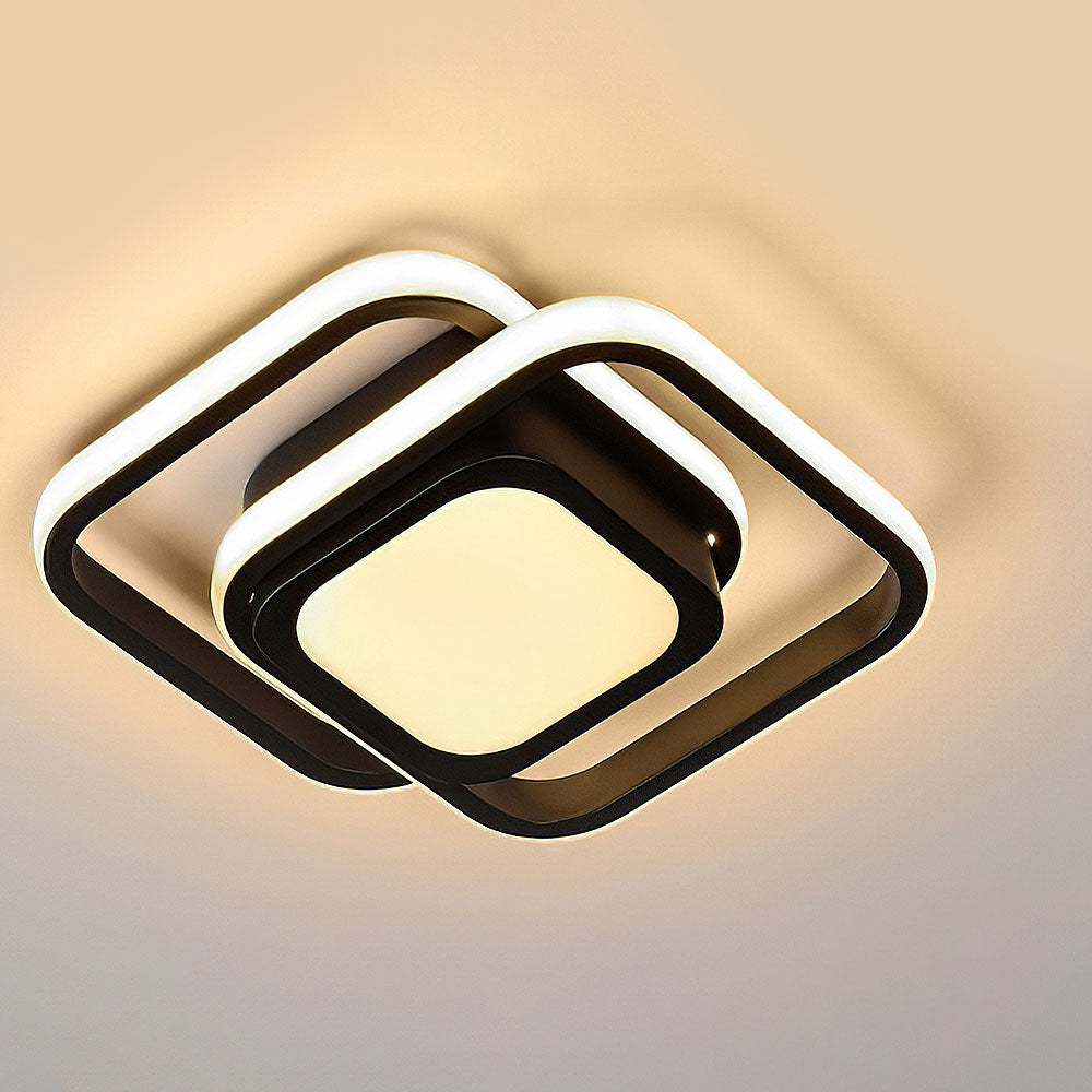 Ring Ceiling Light - Modern Warm Ambient Lighting