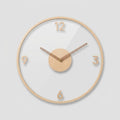 Silent Design Wall Clock - Acrylic & Wood