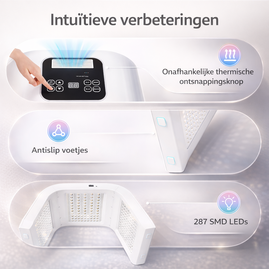 LED Light Therapy Face Mask - Skincare Device