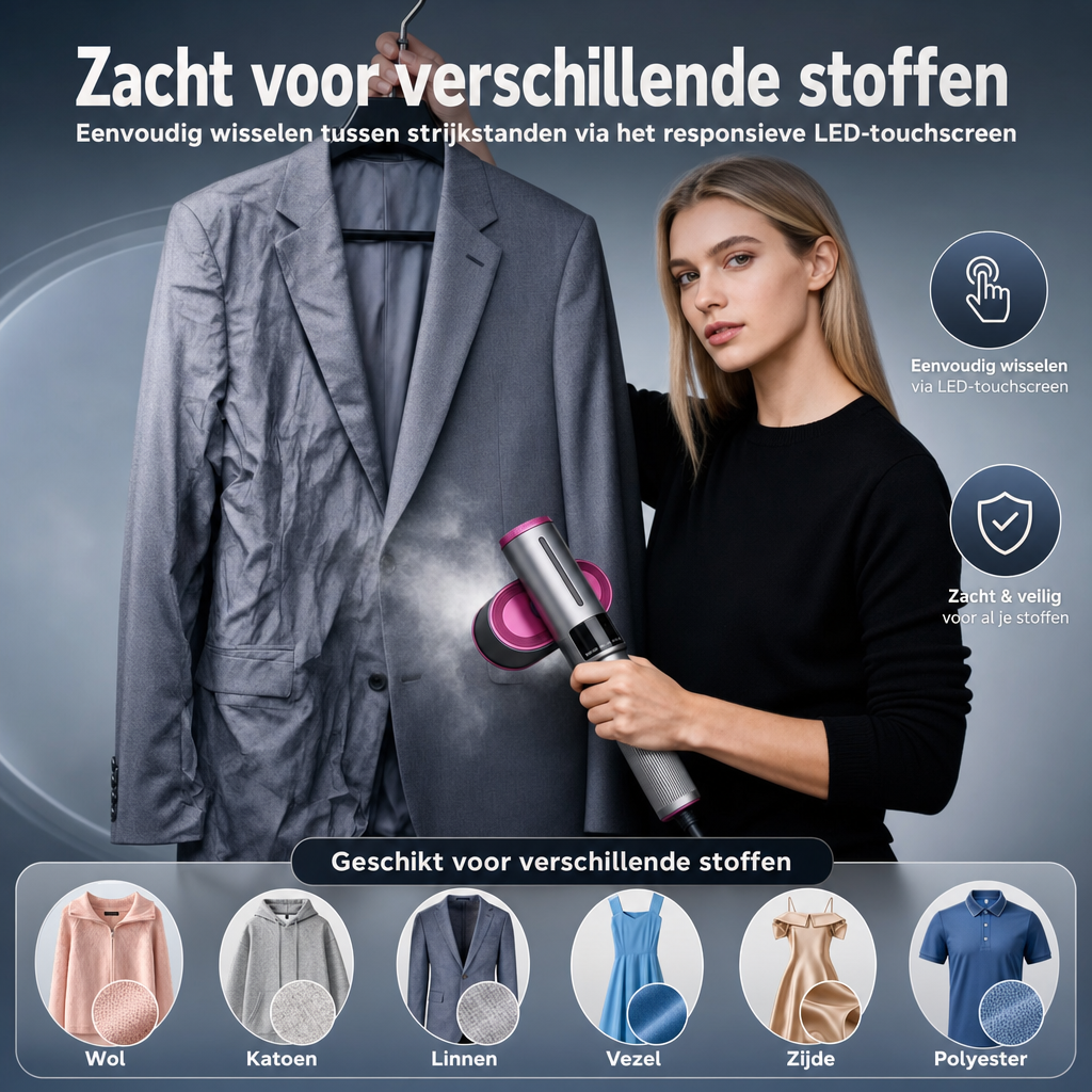 Portable Mini Garment Steamer - Fast-Heating Travel Steamer