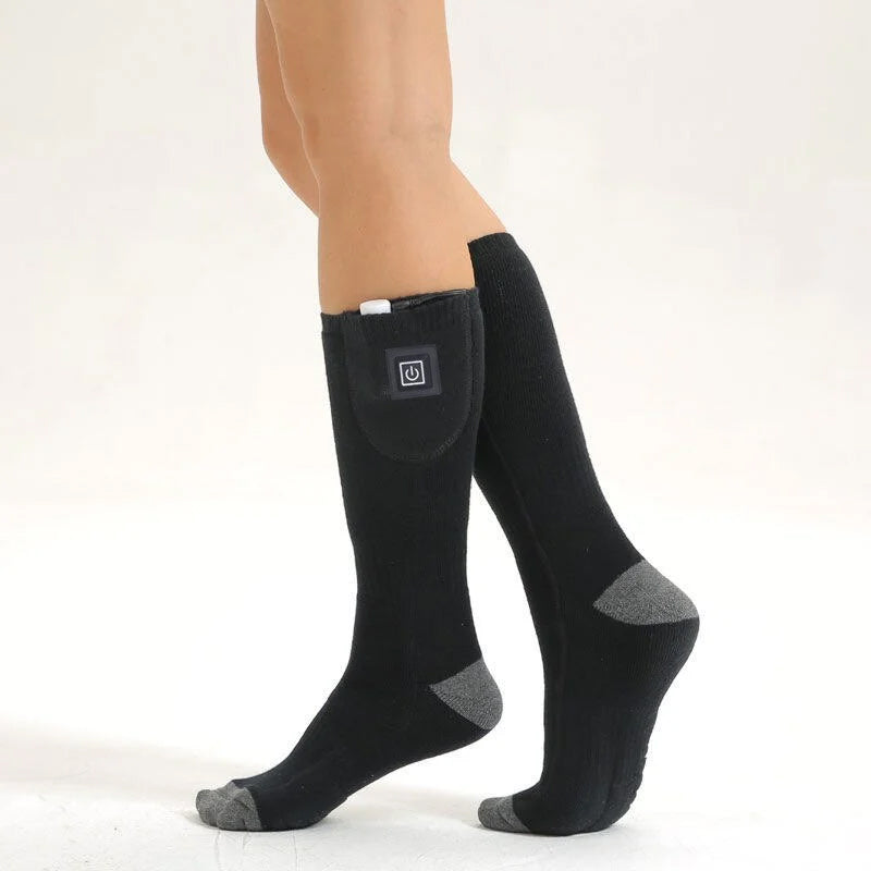 Rechargeable Heated Socks - Adjustable Temperature