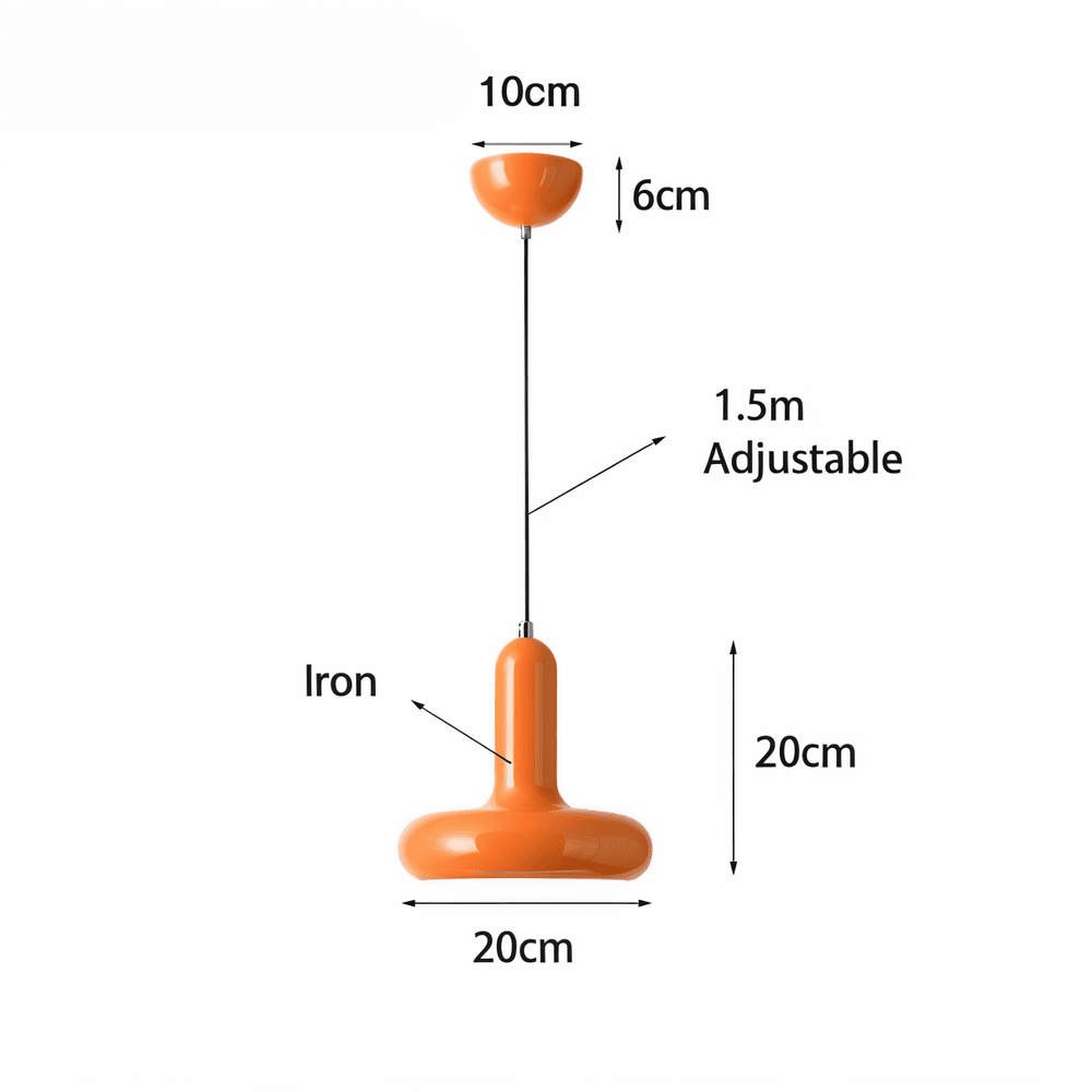 RetroPop Bauhaus Ceiling Lamp - Macaron Style