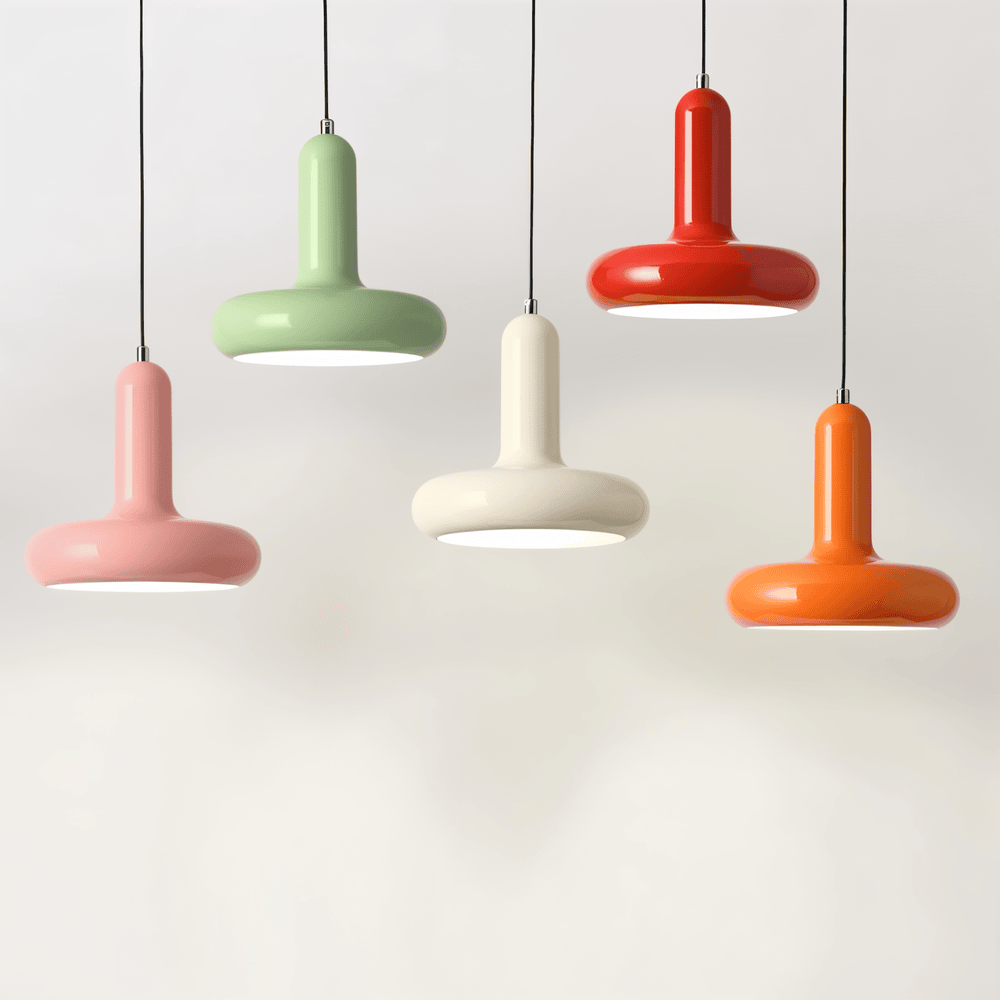 RetroPop Bauhaus Ceiling Lamp - Macaron Style