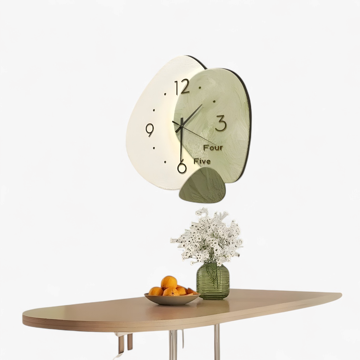 Orologio da Parete Moderno Silenzioso in Bambù Naturale 30cm, Design Minimalista per Soggiorno/Ufficio - - accessori per la casa bamboe decorazione per interni illuminazione USB orologio orologio da parete elegante orologio design contemporaneo orologio in bambù orologio minimalista orologio moderno orologio parete orologio silenzioso orologio versatile parete wall clocks - Concept Palermo