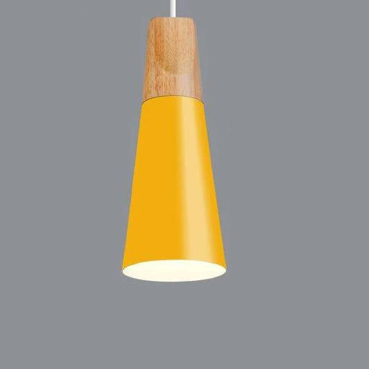 Odelle - Nordic Wood and Metal Pendant Light