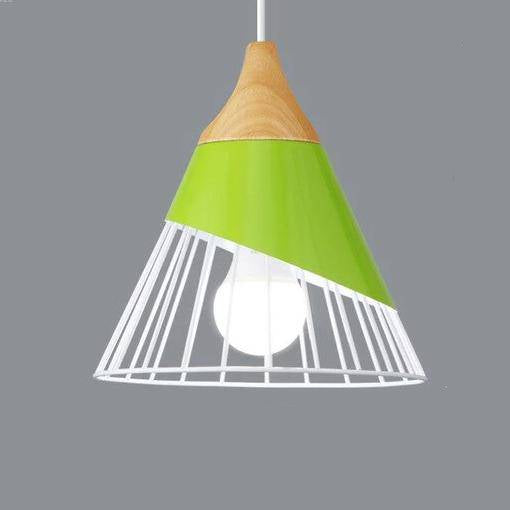 Odelle - Nordic Wood and Metal Pendant Light