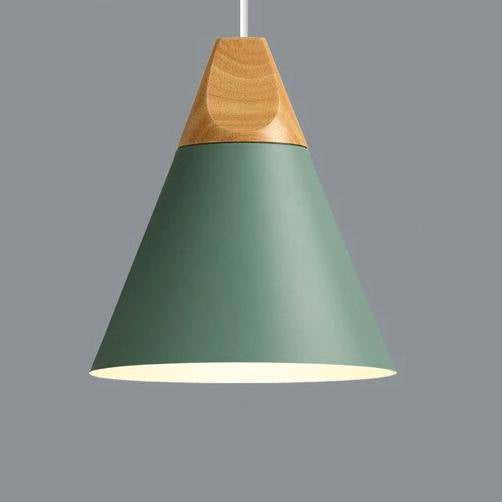 Odelle - Nordic Wood and Metal Pendant Light