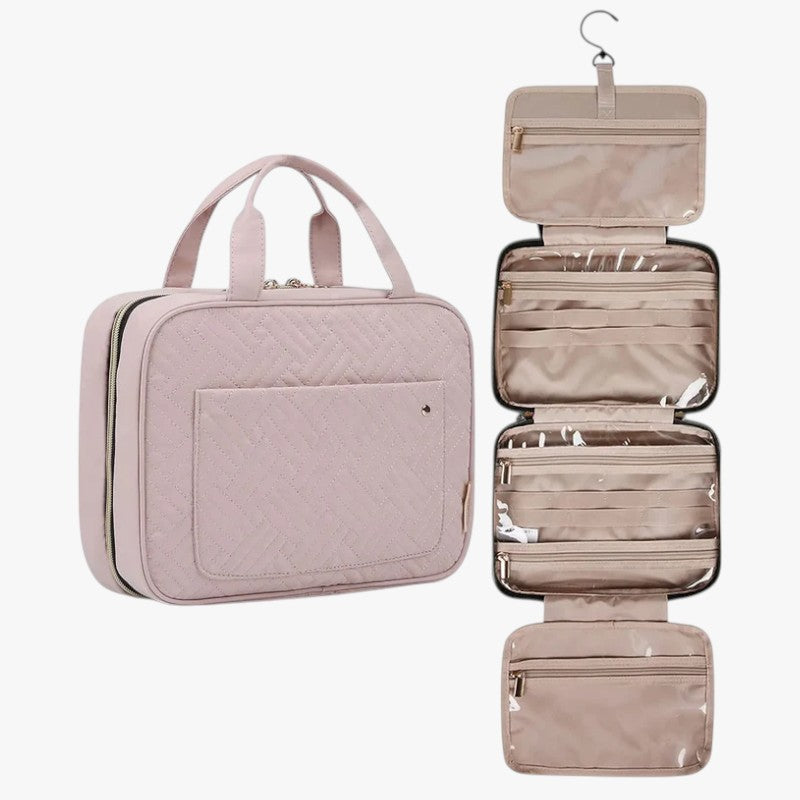 Stor toilettaske med masser af plads - Lyserød - bags - {{ product_tags }