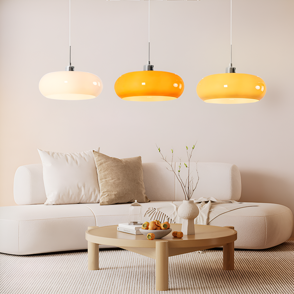 Cirquella Bauhaus Glass Pendant Lamp - Circular Design