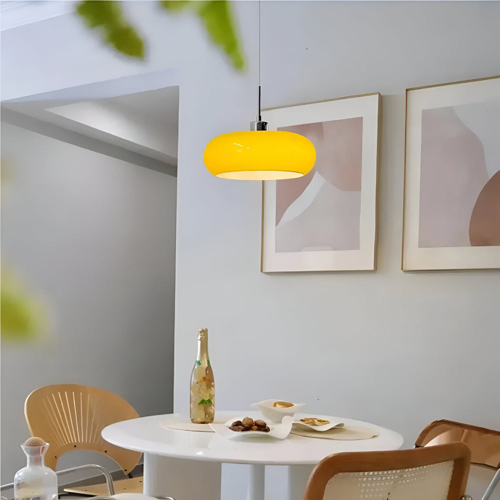 Cirquella Bauhaus Glass Pendant Lamp - Circular Design