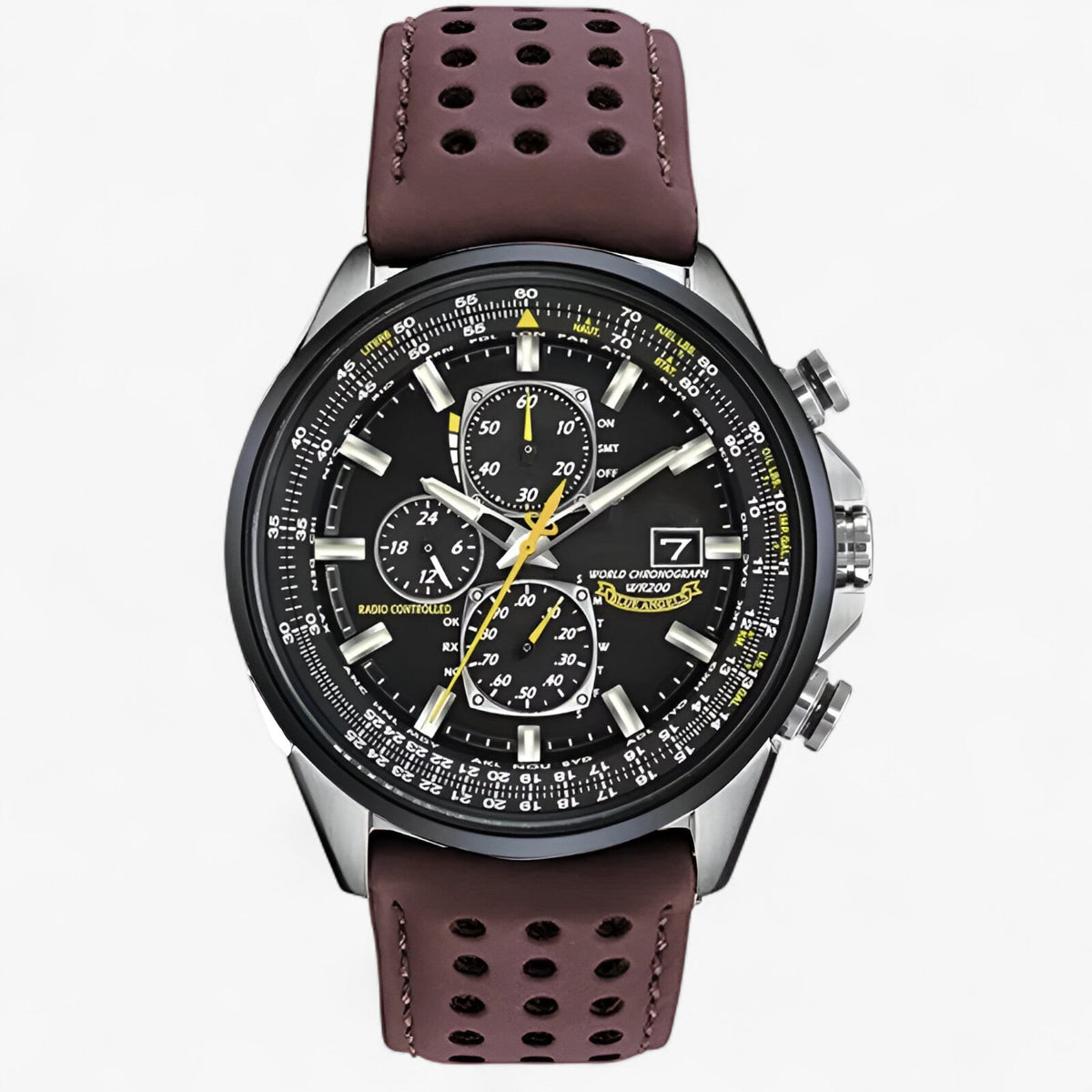 Men's Chronograph Watch MultiSteel 42mm – Steel Silver, Blue Dial