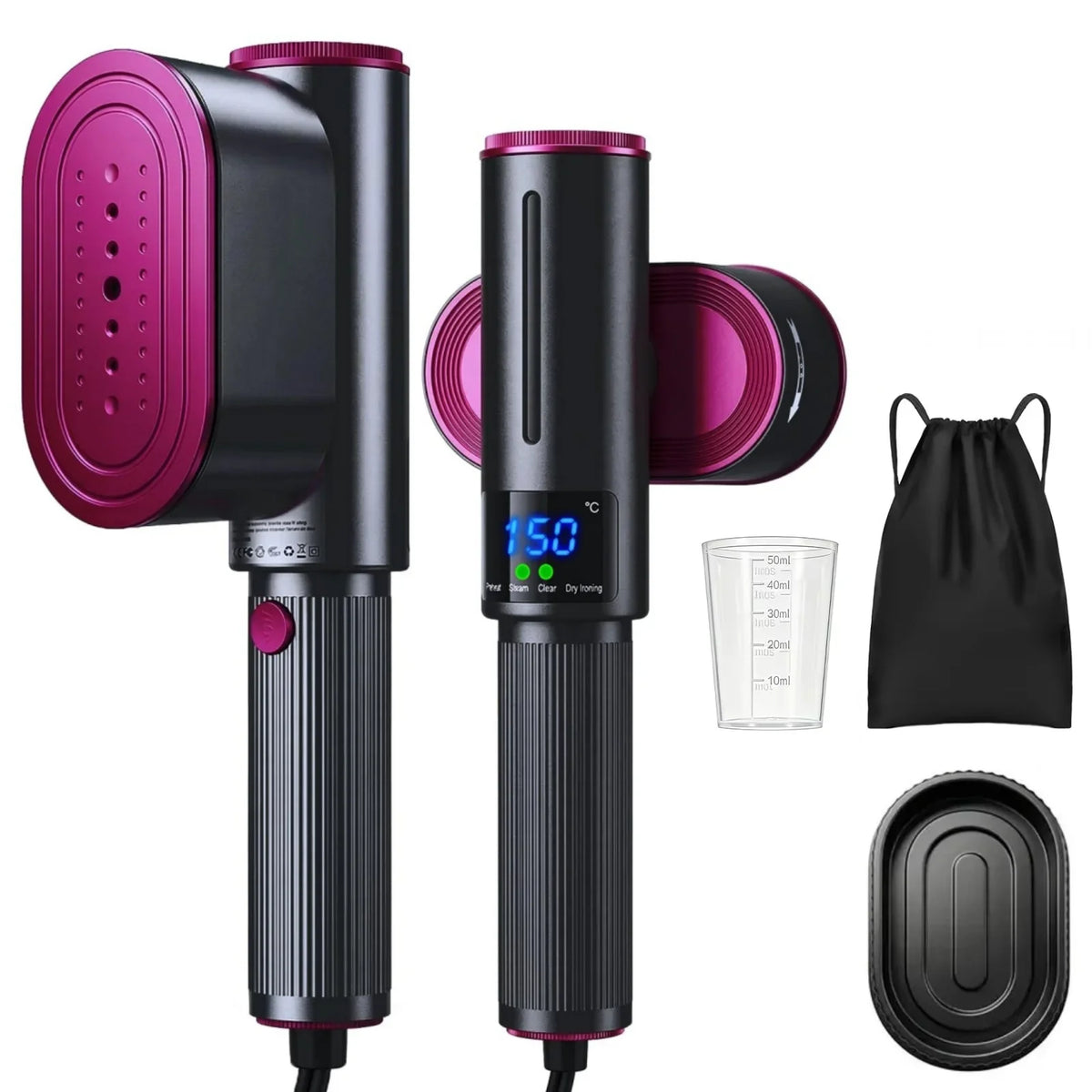 Portable Mini Garment Steamer - Fast-Heating Travel Steamer
