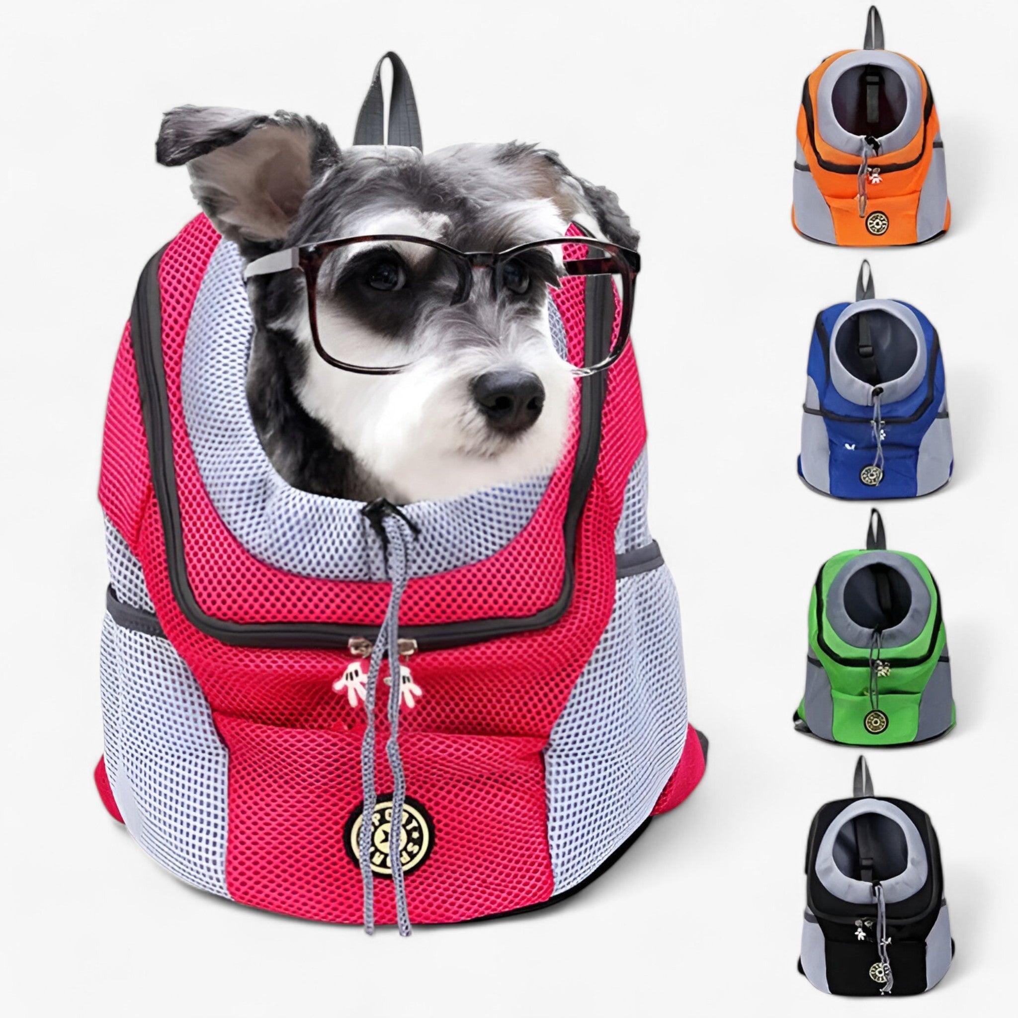 PupCarry | Kæledyr transportør - Åndbar og Bærbar Rejse Løsning - Rosa - other - {{ product_tags }